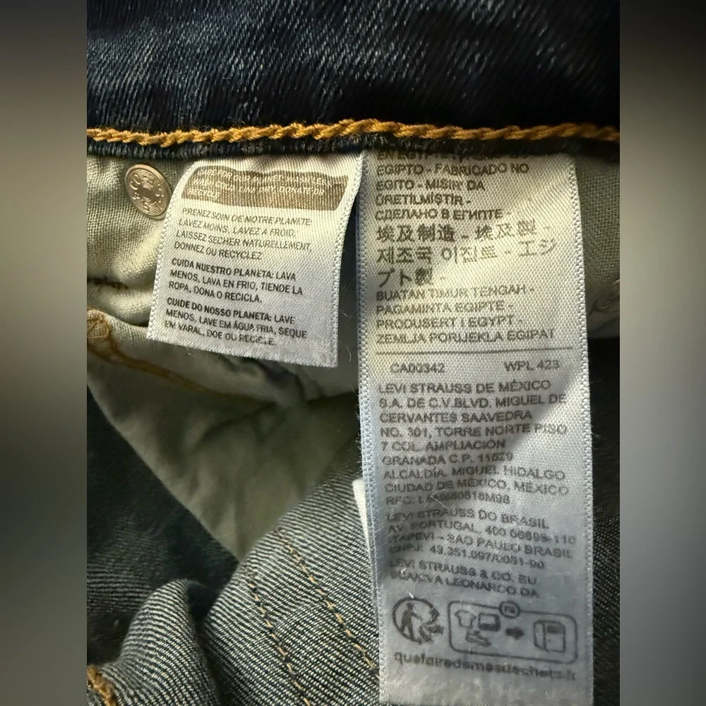 Levi’s Men’s 511 Slim Fit Jeans in Blue Denim| Size: 28 x 30